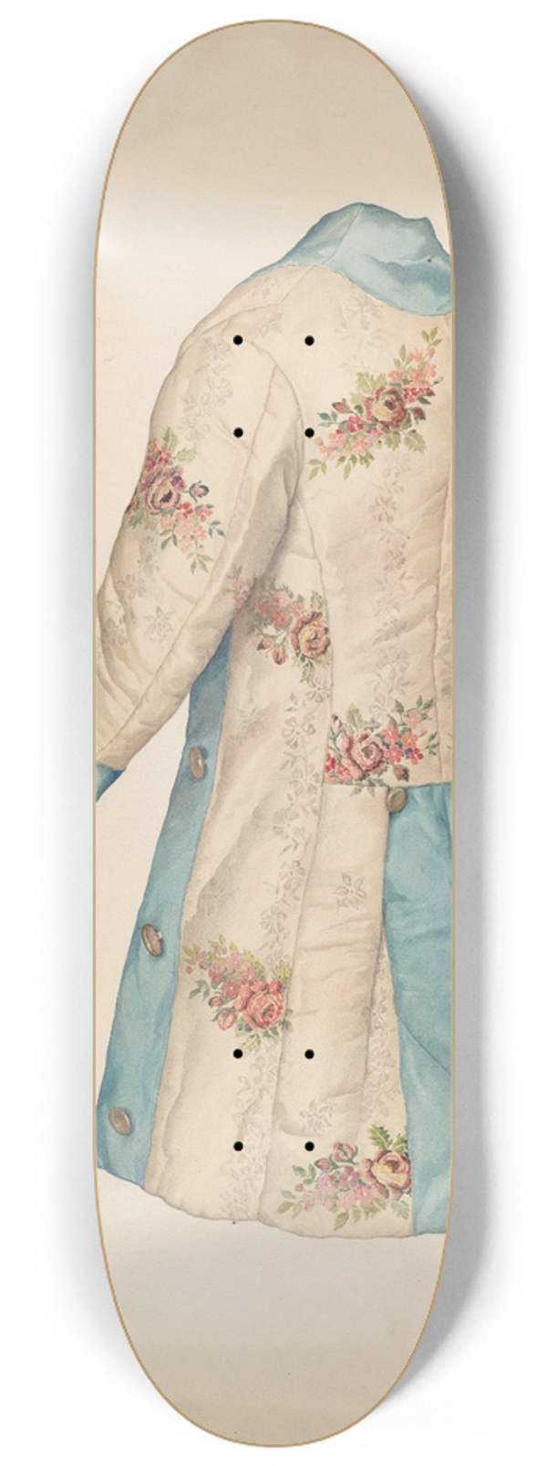 Lillian Causey - Childs Coat 8.25 inch art skate deck