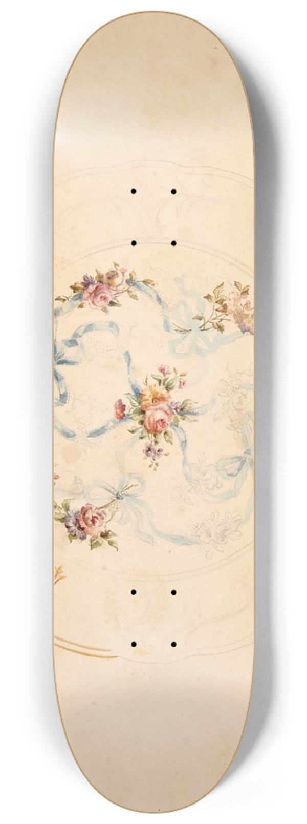 Lilly Walther - Kavand portselantaldrikule 8.25 inch art skate deck