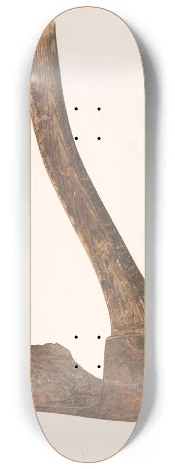 Lloyd Charles Lemcke - Adze 8.25 inch art skate deck