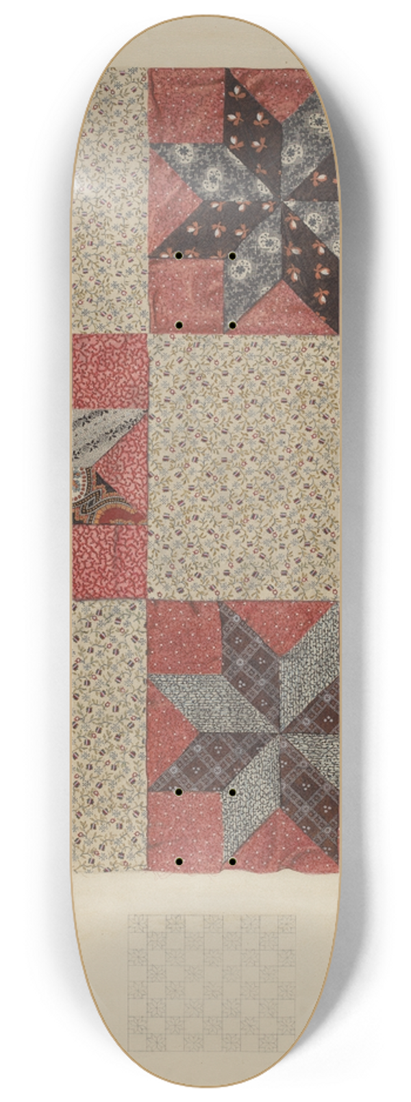 Lloyd Charles Lemcke - Star Design Comforter 8.25 inch art skate deck