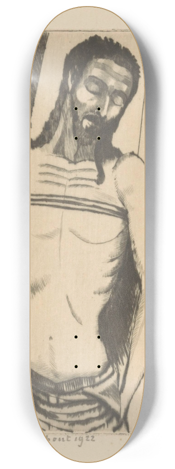Lodewijk Schelfhout - Christus, hangend aan een doek 8.25 inch art skate deck