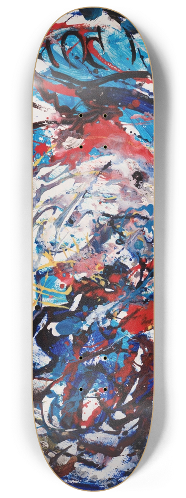 Lola Liivat - Abstraktsioon 8.25 inch art skate deck