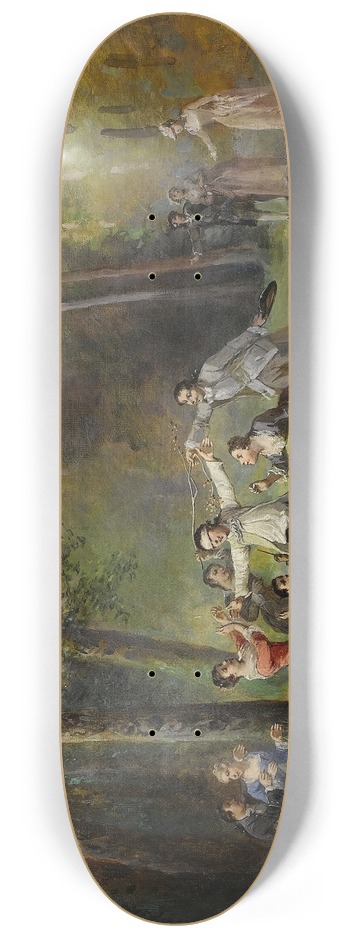 Lonard Saurfelt - Blind Mans Bluff 8.25 inch art skate deck