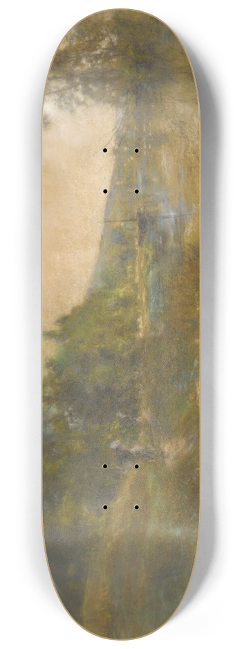 Lon Augustin Lhermitte - Laveuses  la marne, le matin 8.25 inch art skate deck