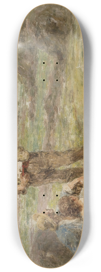 Lon Augustin Lhermitte - Repos pendant la fenaison 8.25 inch art skate deck