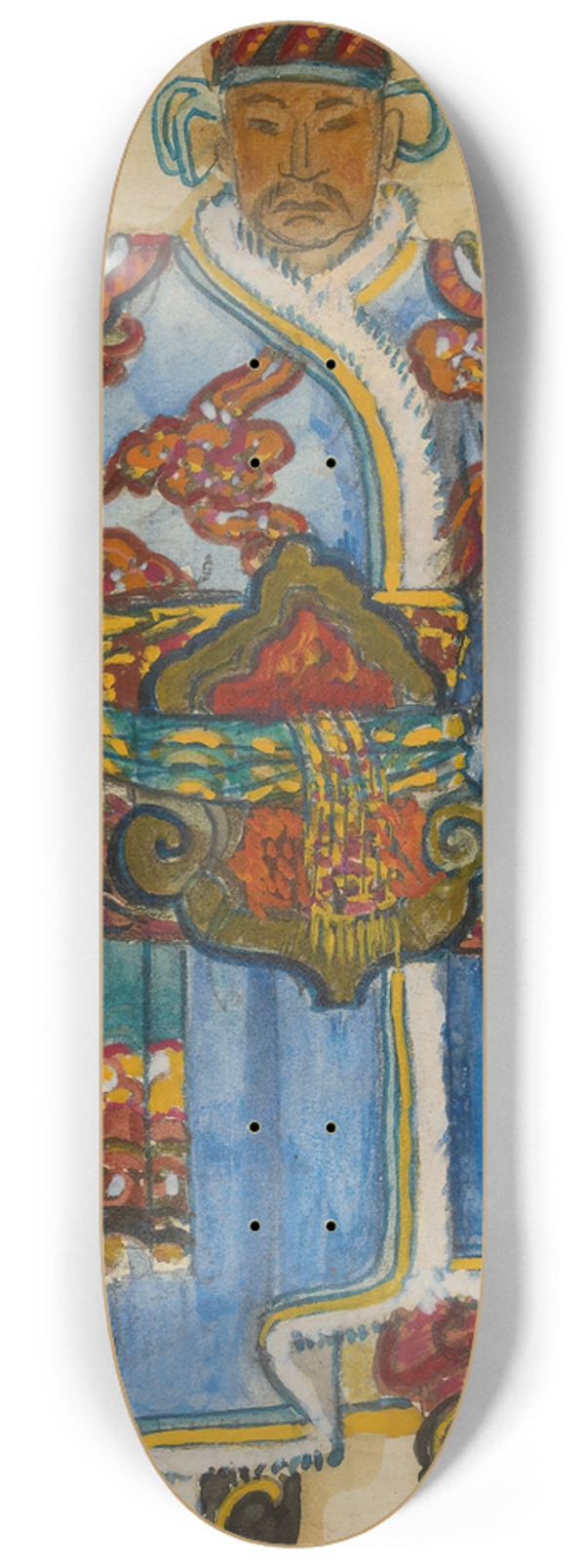 Lon Bakst - Oriental Costume Design 8.25 inch art skate deck