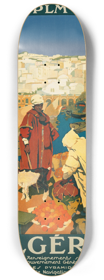 Lon Cauvy - Algrie 8.25 inch art skate deck