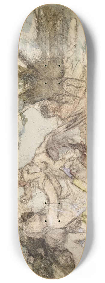 Lon Franois Comerre - La terre 8.25 inch art skate deck