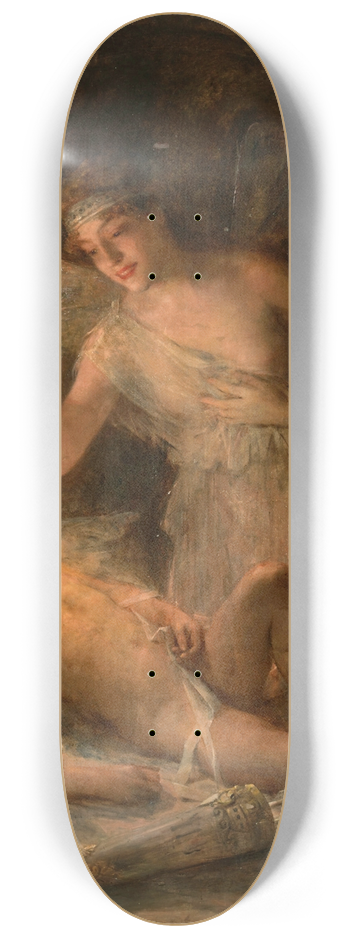 Lon Franois Comerre - Psyche discovers Cupid 8.25 inch art skate deck