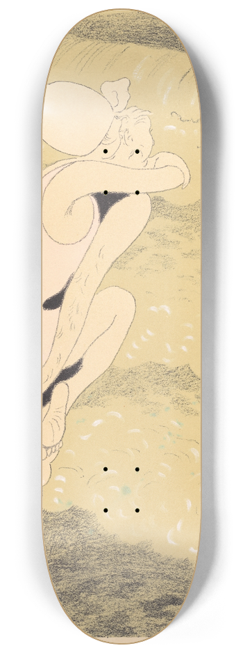 Lon Spilliaert - De Baders 8.25 inch art skate deck