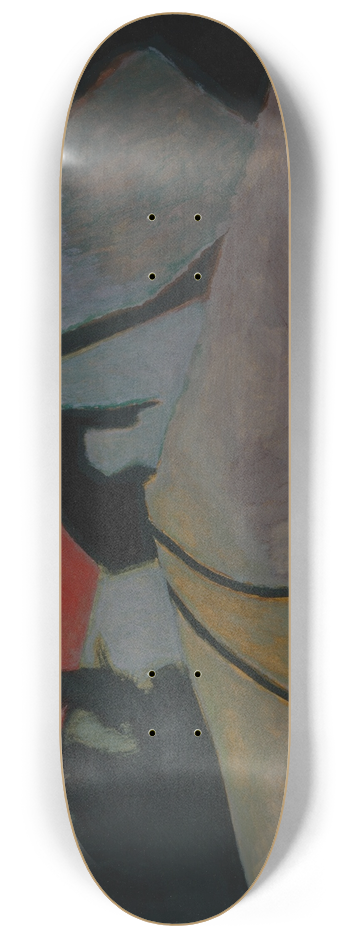 Lon Spilliaert - Landschap met rode dak 8.25 inch art skate deck