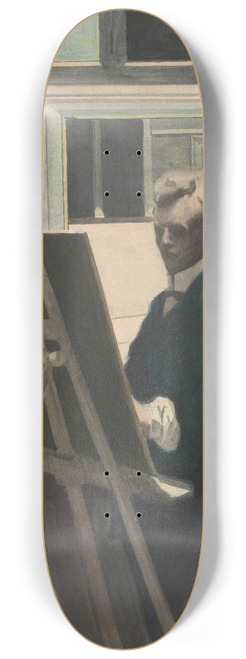 Lon Spilliaert - Self Portrait 8.25 inch art skate deck