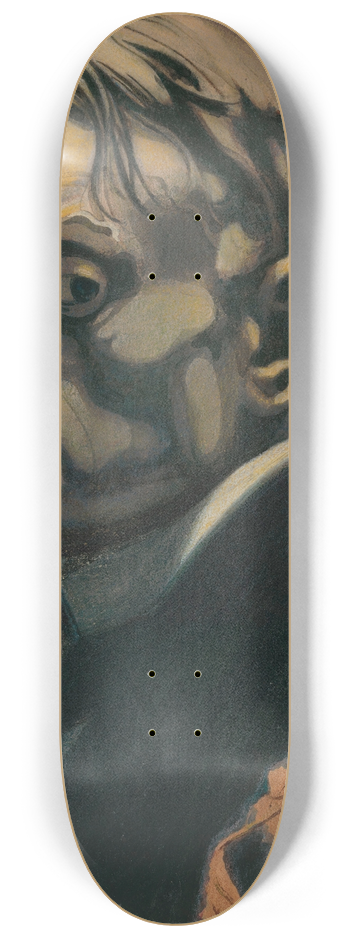 Lon Spilliaert - Self Portrait 8.25 inch art skate deck