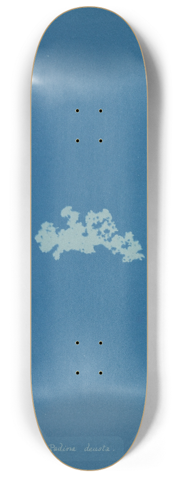Anna Atkins - Padina deusta. 8.25 inch art skate deck