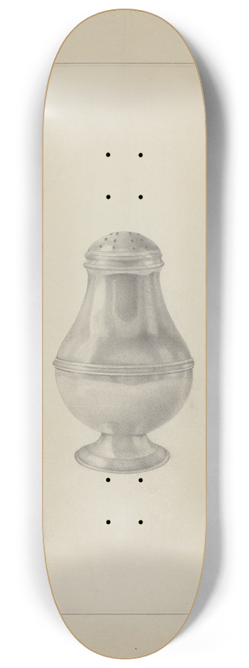 Louis Annino - Silver Caster 8.25 inch art skate deck