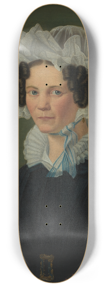 Louis Coblitz - Bildnis Frau Josephine Bhl, geb. Coblitz 8.25 inch art skate deck