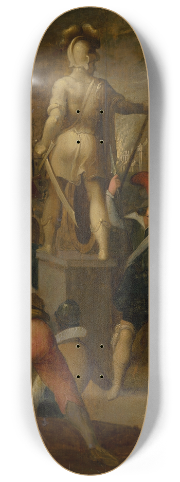 Louis de Caullery - Military Camp 8.25 inch art skate deck