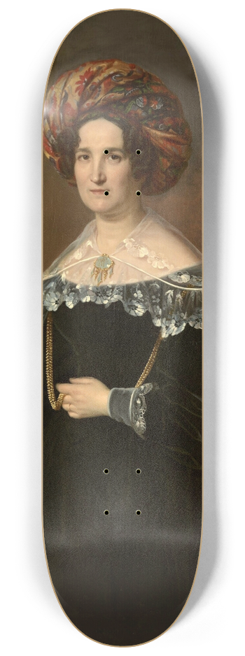 Louise Adlade Desnos - Louise-Marie-Jeanne Hersent 8.25 inch art skate deck