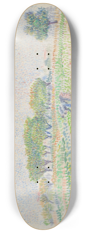 Louis Hayet - Les Sarcleurs 8.25 inch art skate deck