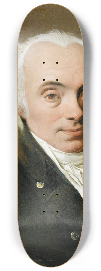 Louis Lopold Boilly - Presumed Portrait Of Alexandre Lenoir 8.25 inch art skate deck