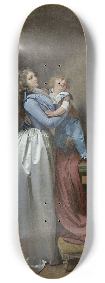 Louis Lopold Boilly - The Dead Mouse 8.25 inch art skate deck