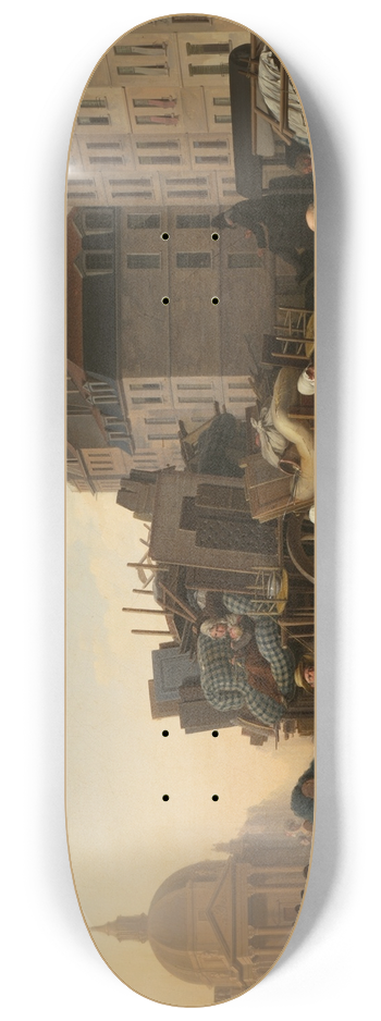 Louis Lopold Boilly - The Movings 8.25 inch art skate deck