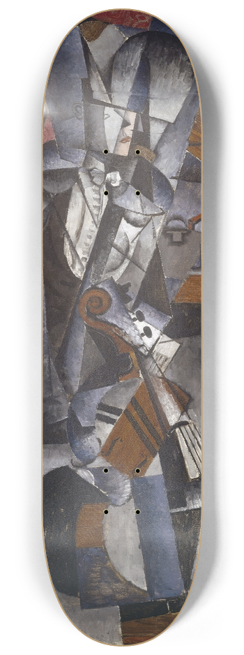 Louis Marcoussis - The Musician 8.25 inch art skate deck