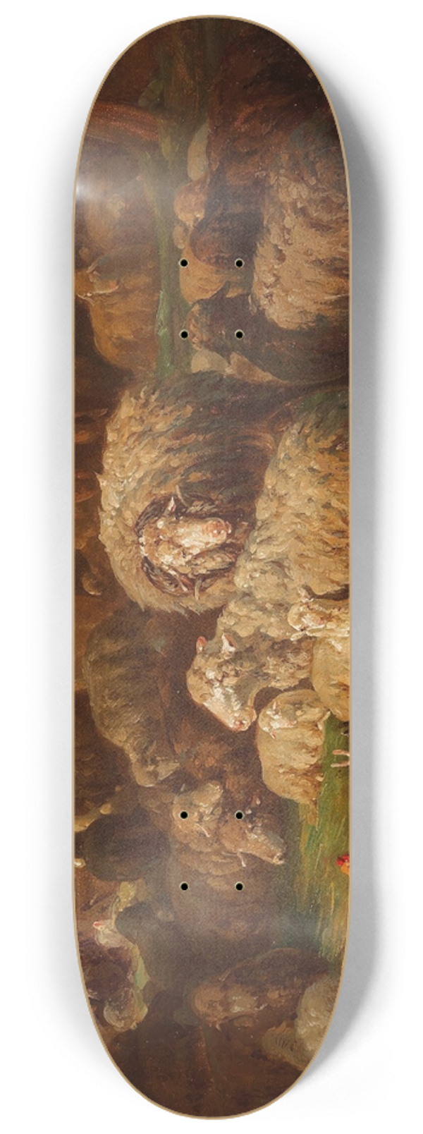 Louis Reinhardt - Stallinterieur 8.25 inch art skate deck