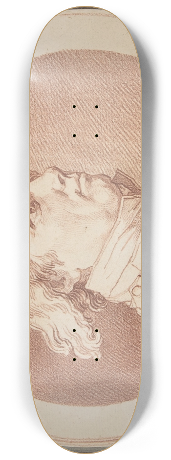 Louis Rolland Trinquesse - Portrait of Franois Reidy de Lagrange 8.25 inch art skate deck