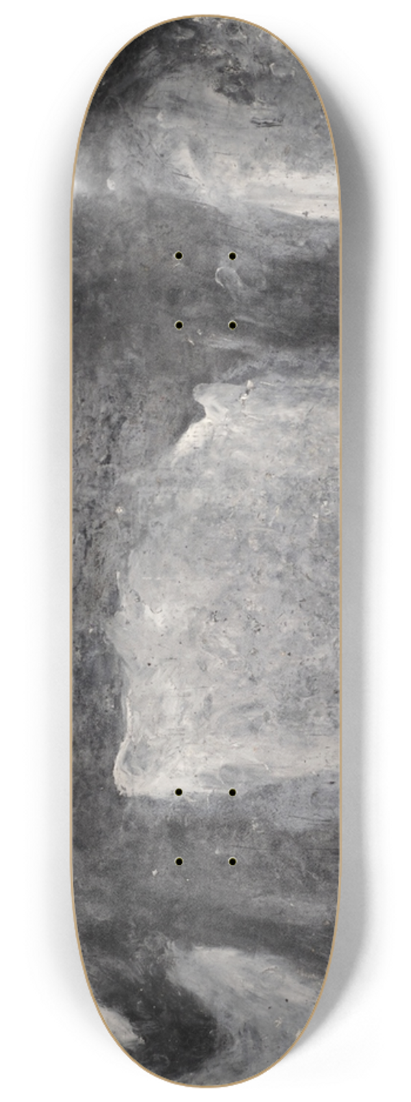 Louis Soutter - Vers linconnu, il est mort 8.25 inch art skate deck