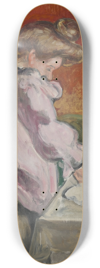 Louis Valtat - La Repasseuse 8.25 inch art skate deck