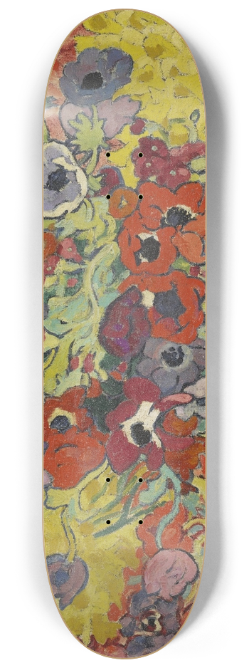 Louis Valtat - Parterre de fleurs 8.25 inch art skate deck