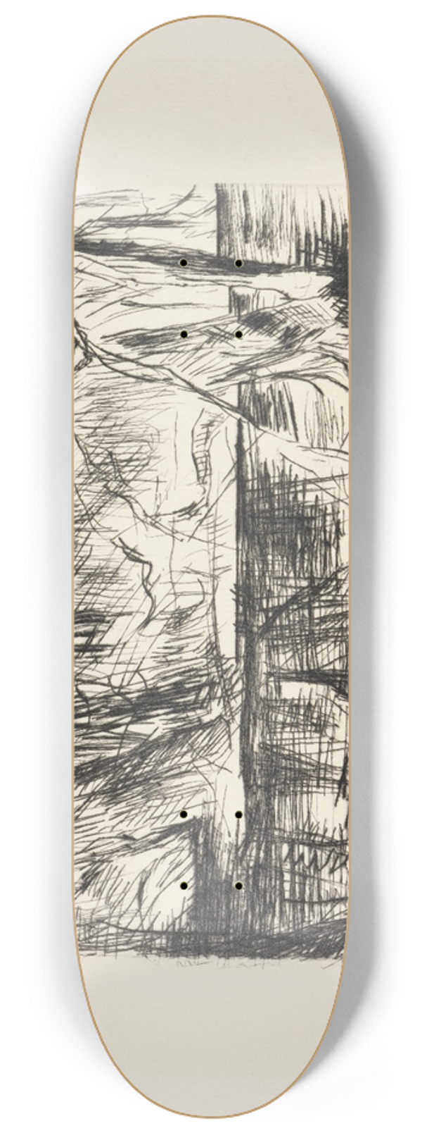 Lovis Corinth - Im Tiergarten 8.25 inch art skate deck