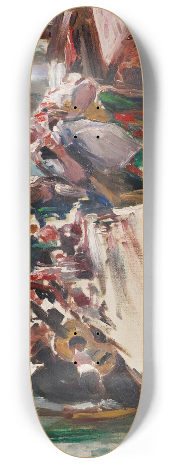 Lovis Corinth - Tiroler Bauernstube 8.25 inch art skate deck