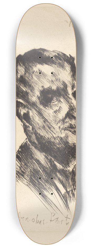 Lovis Corinth - Wilhelm Trbner 8.25 inch art skate deck