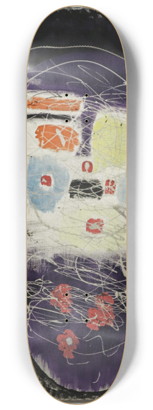 Lszl Moholy-Nagy - Space Construction 8.25 inch art skate deck