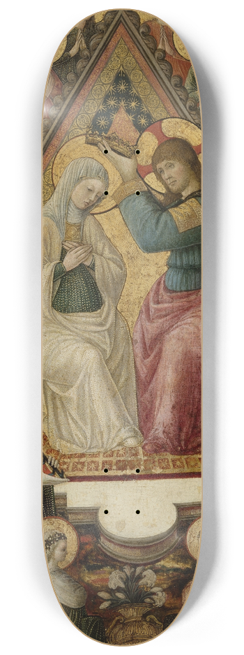 Lucchese Master - The Coronation of the Virgin 8.25 inch art skate deck
