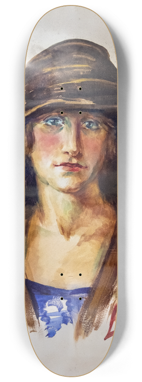 Luce Boyals - Self-portrait 8.25 inch art skate deck
