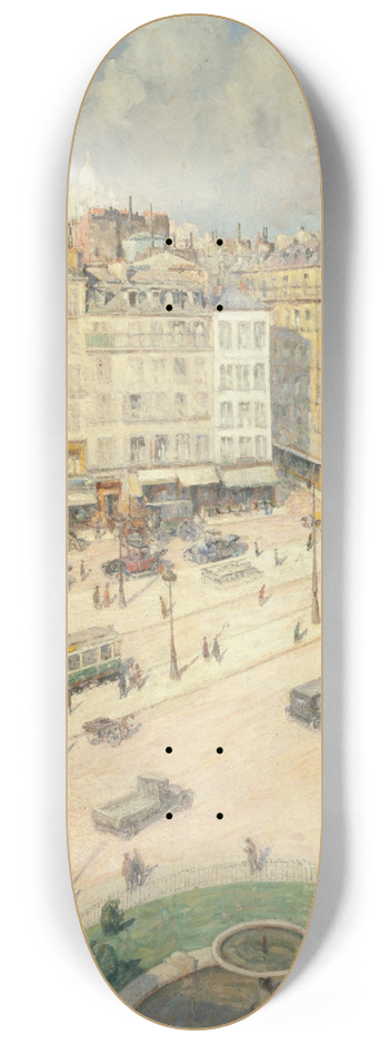 Lucien Livre - La place Pigalle 8.25 inch art skate deck
