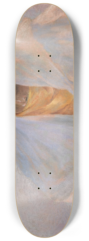 Lucien Lvy-Dhurmer - Lady of Marrakech 8.25 inch art skate deck