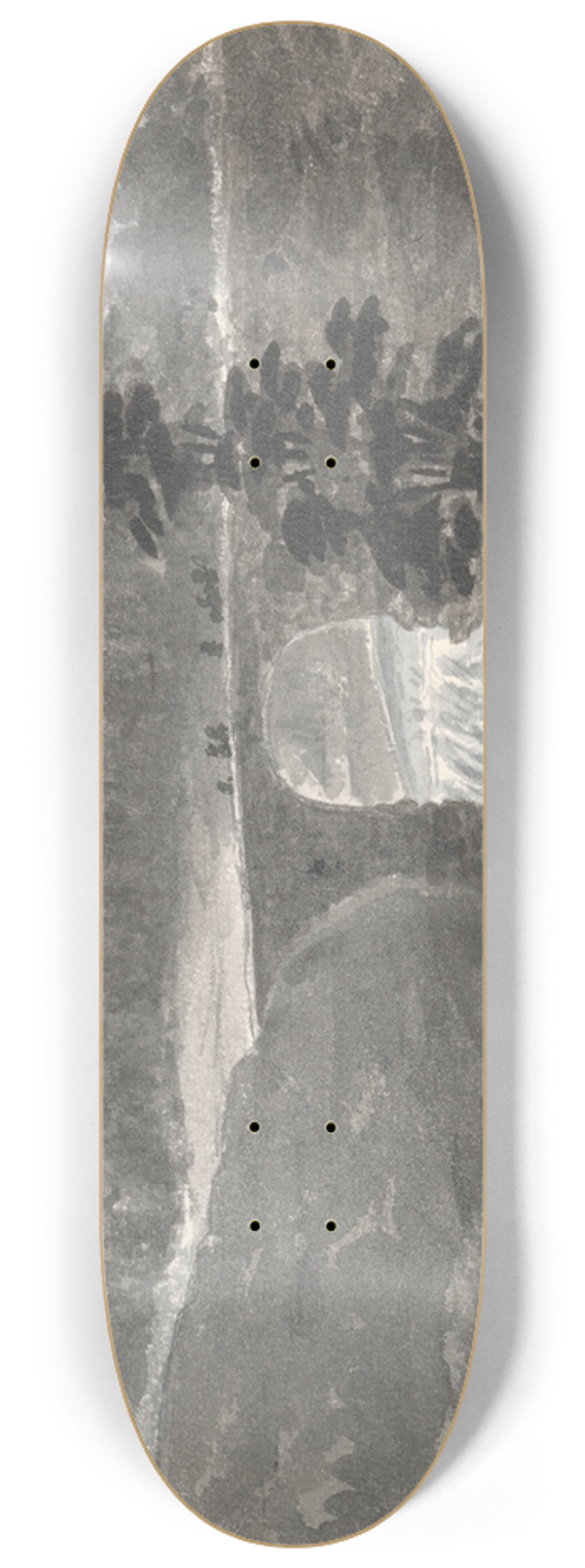 Anne Rushout - Pont Aberglasslin 8.25 inch art skate deck
