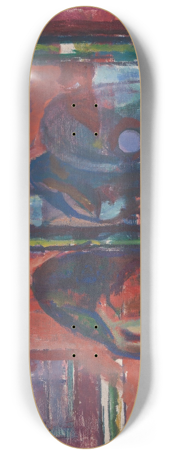 Ludvig Karsten - At the Mirror 8.25 inch art skate deck