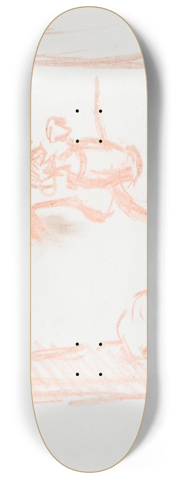 Ludvig Karsten - Interir 8.25 inch art skate deck