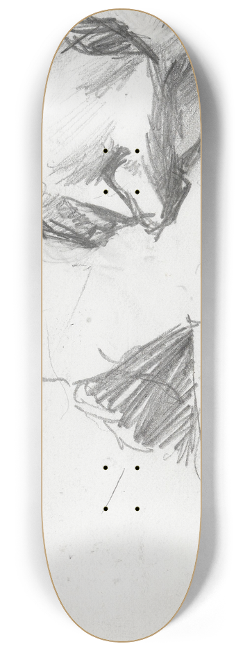 Ludvig Karsten - Mannshode 8.25 inch art skate deck