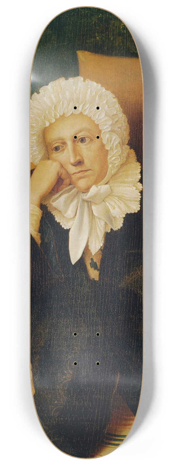 Ludwig Ferdinand Schnorr von Carolsfeld - Dame im Lehnstuhl 8.25 inch art skate deck