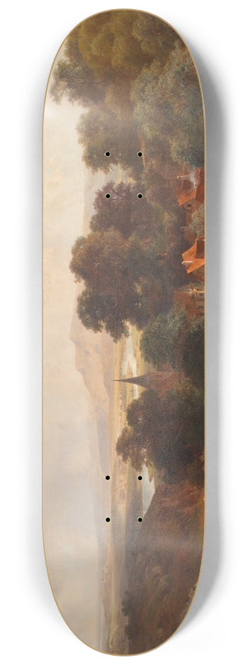 Ludwig Halauska - Sommerlandschaft 8.25 inch art skate deck