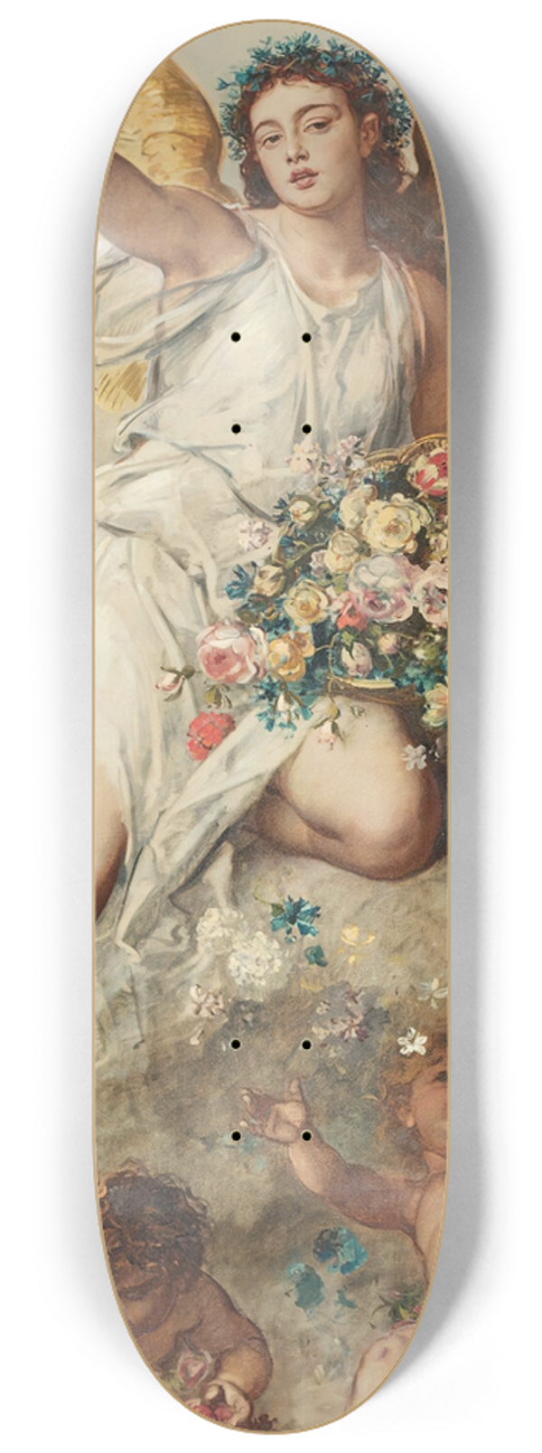 Ludwig Knaus - German peace 8.25 inch art skate deck