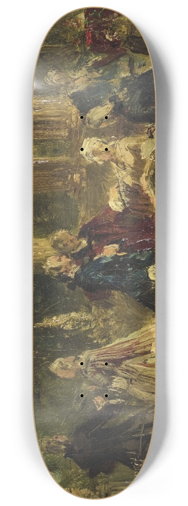 Ludwig Von Hagn - Rococo. Study 8.25 inch art skate deck