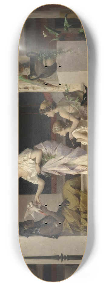 Luigi Crosio - New Friends 8.25 inch art skate deck