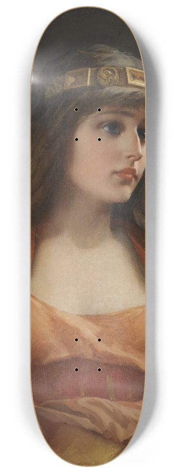 Luis Ricardo Falero - Bedouin girl 8.25 inch art skate deck